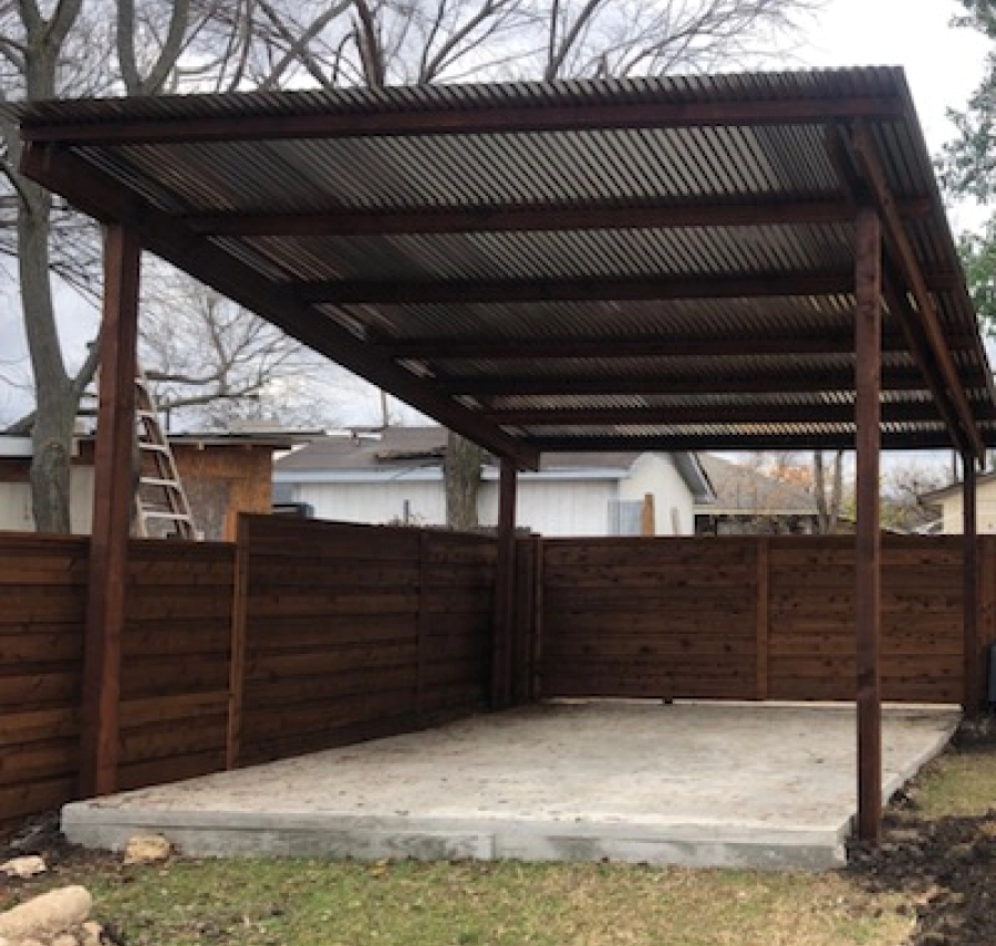 carport new installation